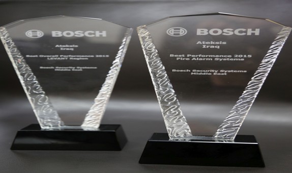 Bosch Güvenlik Sistemleri'nden Ateksis'e Orta Doğu'nun En İyi Ödülü