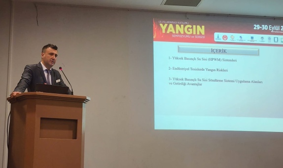 Norm Teknik Yangın Sempozyumu ve Sergisi'nde Yerini Aldı
