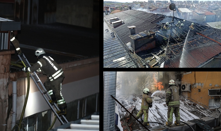 İtfaiyecilerin Çatı Yangınlarını Planlaması İtfaiyecilerin Çatı Yangınlarını Planlaması