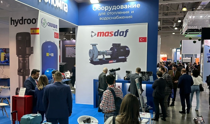 Masdaf, Aquatherm Moskova Fuarı'na Katıldı