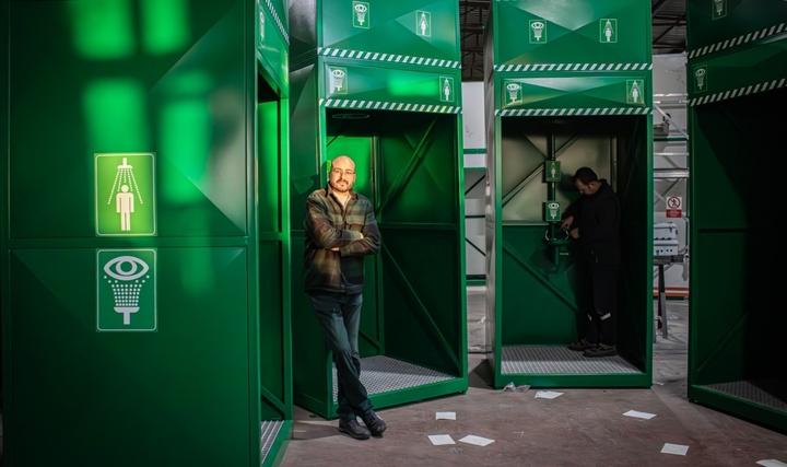 Patlayıcı Ortamlar için Exproof Acil Güvenlik Duşları Patlayıcı Ortamlar için Exproof Acil Güvenlik Duşları