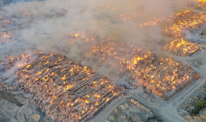 İtfaiyecilerin Depolama Alanlarındaki Yangınlara Müdahale Planlaması