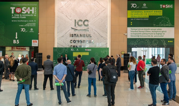 5. TOS+H Fuarı İş güvenliği ve Sağlığı Fuarı için Geri Sayım Başladı