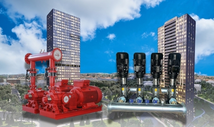Altower Residence'da Duyar'lı Yangın Pompası Altower Residence'da Duyar'lı Yangın Pompası