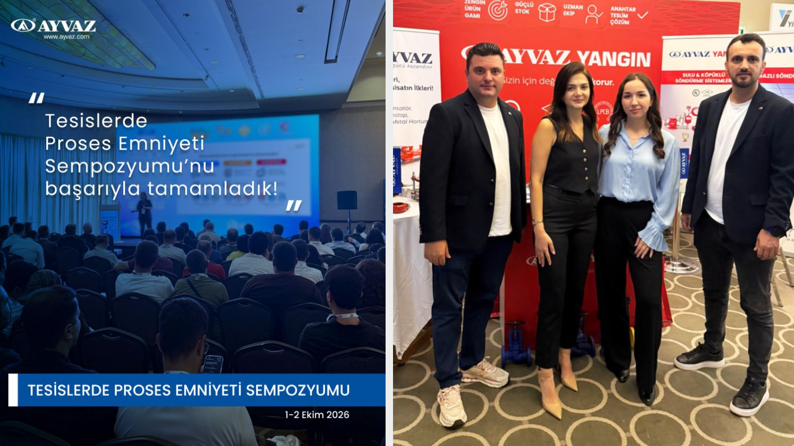 Ayvaz, Tesislerde Proses Emniyeti Sempozyumu’nda Sektör Profesyonelleriyle Buluştu