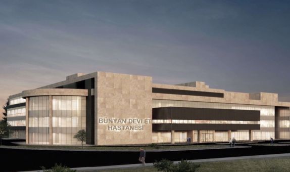 Bünyan Devlet Hastanesi'nde Duyar Pompa Güvencesi
