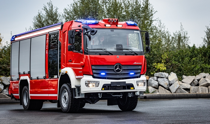 Bursa İtfaiyesi, Allison Tam Otomatik Şanzımanlı 10 Yeni Mercedes-Benz<br/>Atego Aracıyla Filosuna Güç Katıyor