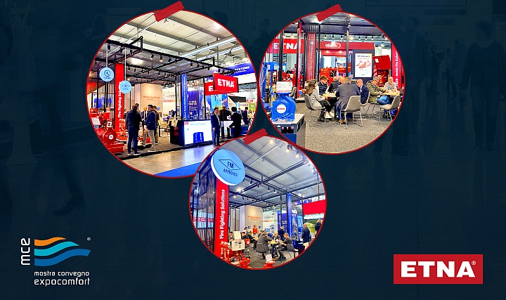 ETNA, 43. Mostra Convegno Expocomfort Fuarı'na Katıldı ETNA, 43. Mostra Convegno Expocomfort Fuarı'na Katıldı