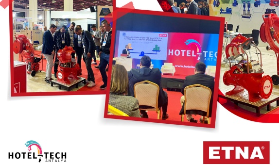 ETNA, Antalya'da Düzenlenen Hotel Tech Fuarına Katıldı ETNA, Antalya'da Düzenlenen Hotel Tech Fuarına Katıldı