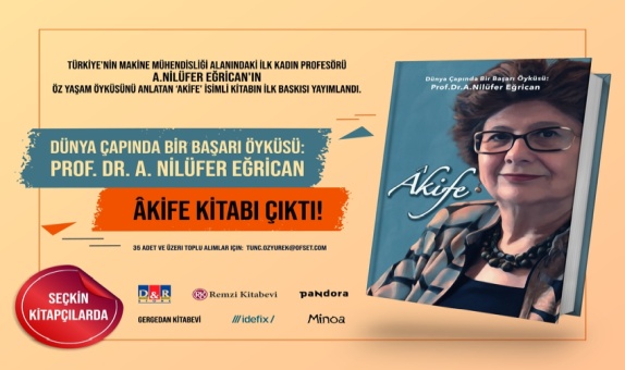 Prof. Dr. A. Nilüfer Eğrican'ın Dünya Çapında Başarı Öyküsü Kitaplaştı. Prof. Dr. A. Nilüfer Eğrican'ın Dünya Çapında Başarı Öyküsü Kitaplaştı.