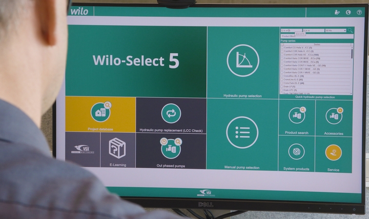 Wilo-Select 5 Pompa Tasarımında Akıllı Yönetim ve Verimlilik Sağlıyor Wilo-Select 5 Pompa Tasarımında Akıllı Yönetim ve Verimlilik Sağlıyor