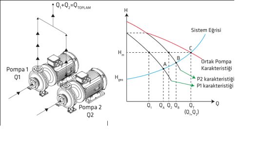 Paralel ve Seri Bağlı Standart Pompaların Çalışma Şekli ve Uygulamadaki PÜF Noktalar